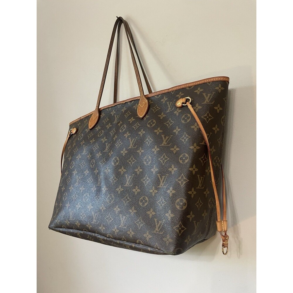 Louis Vuitton Neverfull Tote Bag GM Brown Monogram Canvas